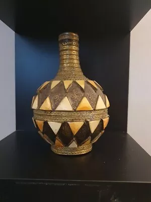Buy Moroccan Pottery Decorative Ornament Handcraft Arab Vintage Pot Water Jar • 150£