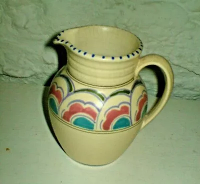 Buy VTG - HONITON POTTERY - PRETTY - EXTON PATTERN JUG -  Excellent Condition  • 12.50£