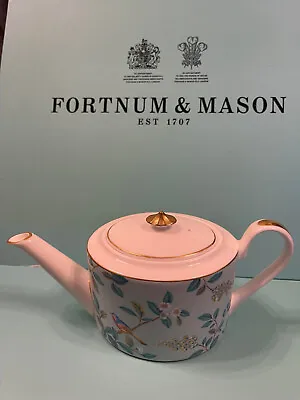 Buy FORTNUM AND MASON Fine Bone China Camellia Teapot 2 Cup • 130£