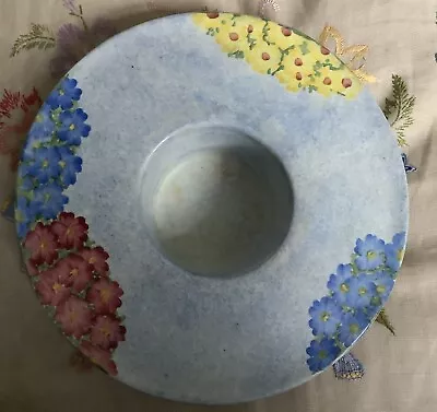 Buy Very Pretty Vintage RADFORD Posy Bowl With Floral Design Hand Painted • 25£