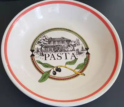Buy Ironstone 8.5  Tableware Pasta Bowl. Made In Italy. • 12.50£