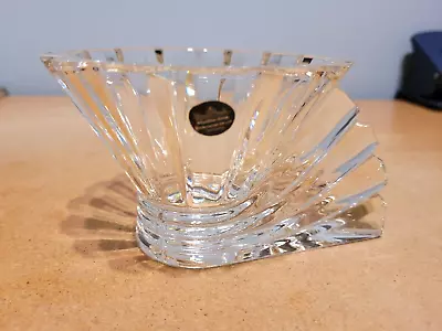 Buy Rosenthal Studio Line Art Deco Style Lead Crystal Glass Fan Dish. Perfect Cond. • 7.99£