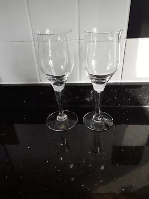 Buy 2 X Dartington Glass/Crystal FT318 Mateus Wine Glasses Approx 19cm Tall • 18£