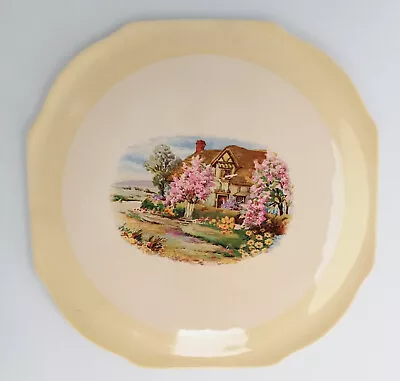 Buy Lord Nelson Ware Elijah Cotton Ltd Staffordshire England Plate Country Cottage • 12.63£