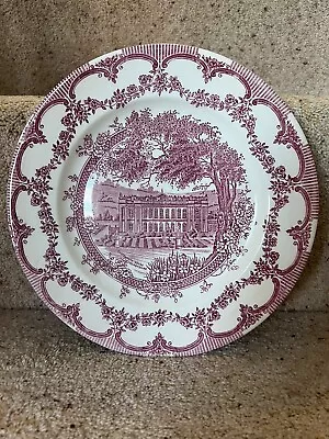Buy English Ironstone Tableware Antique Chatsworth House Derbyshire Decorative Plate • 12.99£