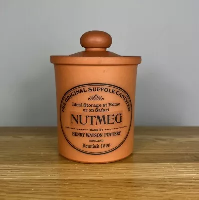 Buy Henry Watson The Original Suffolk Canister Storage - Nutmeg Pot/Jar • 4.99£