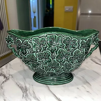 Buy Sylvac 2651 Ivy 2 Handled Vase Posy Bowl Rare Perfect Condition 11”x6.5” • 12£