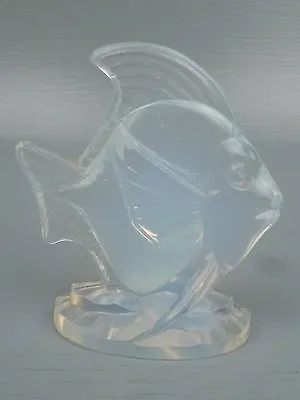 Buy Sabino Opalescent Art Glass Deco Fish Figurine #1- French Crystal Poissons GL • 146.74£