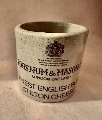 Buy Vintage Fortnum & Mason Stone Ware Stilton Cheese Jar/Pot Storage Kitchenalia • 6.50£