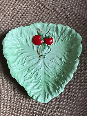 Buy Vintage Carlton Ware Australian Design Lettuce Leaf With Tomatoes Dish Large • 14.95£