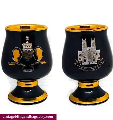Buy 1986 Prince Andrew Wedding Goblet, Prinknash Abbey Pottery, Westminster Abbey  • 10£