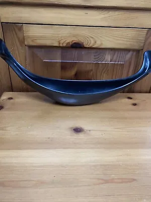Buy Vintage Beswick Pottery Gun Metal Gondola Vase,1403 • 25£