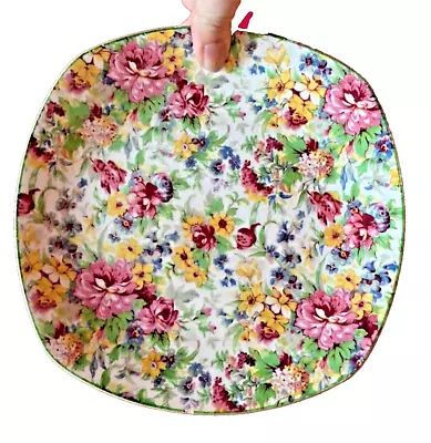 Buy Vintage Stylecraft  Midwinter  Floral Chintz  20cm Plate  Staffordshire England • 14.99£