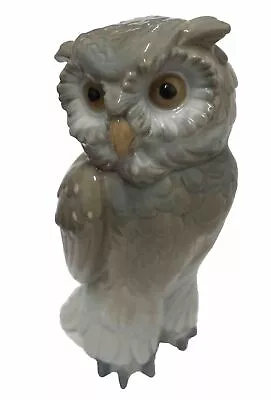 Buy NAO By Lladro Owl Figure Ornament, Very Good Condition. Measuring: 18cm Tall • 20£