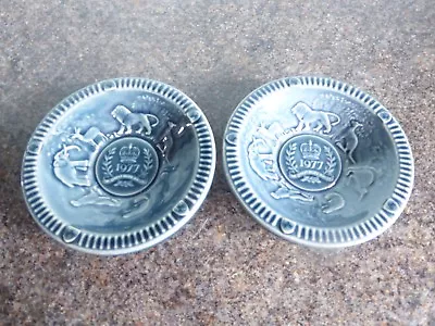 Buy Wade - Silver Jubilee 1977 - Pin Dishes - Blue • 19.99£