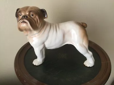 Buy Vintage Melba Ware Staffordshire England Standing Bulldog Figurine • 10£