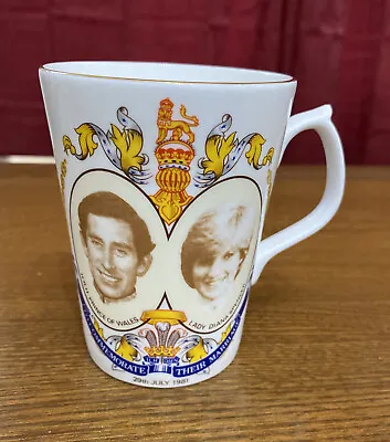 Buy Vintage 1980s Nanrich Pottery Jason Works Marriage Of Prince Charles & Diana Cup • 14.99£