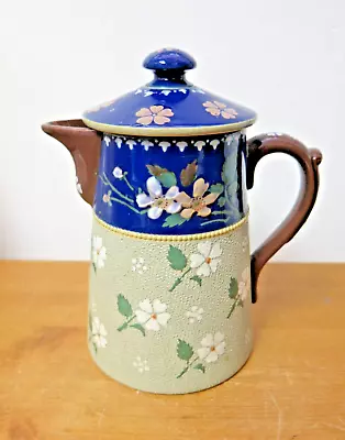 Buy Vintage Lovatt Langley Mill Stoneware Jug Floral Tea Pot Pitcher Ornament • 9.99£