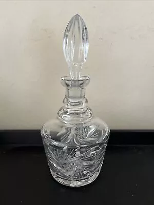 Buy A Small Cut Glass Port Decanter • 11£