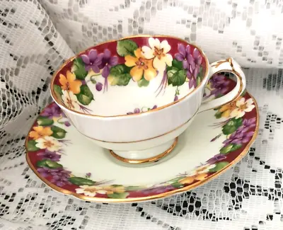 Buy Vintage Paragon Porcelain Spring Melody  Demi Tasse Cup & Saucer -gorgeous  • 10£