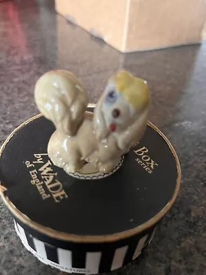 Buy Rare WADE Whimsies Walt Disney 'Peg' Hatbox Collectible Figurine Vgc • 10£