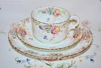 Buy Antique 1880 William A. Adderley & Co Bone China Tea Set KOLB Trio Cup Plate Jug • 30£