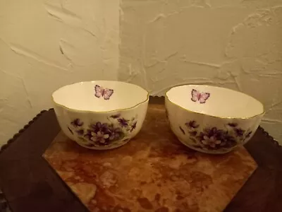 Buy Aynsley Wild Violets Two Bowls • 6£