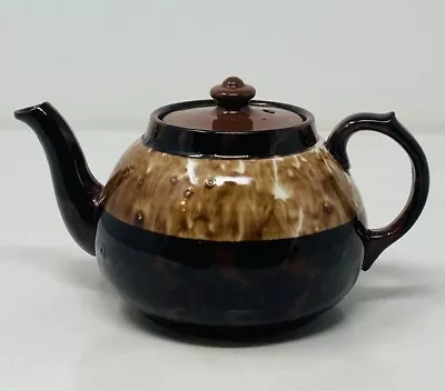 Buy Arthur Wood Splatterware Brown Ceramic Vtg Teapot England GA • 27.99£