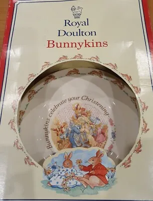 Buy Royal Doulton Bunnykins Bowl And Cup Set Fine Bone China • 14.99£