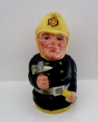 Buy Rare Royal Doulton Doultonville Toby Jug - Fred Fearless The Fireman D6809 • 60£