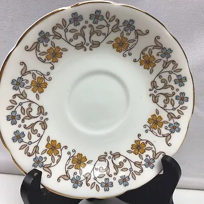 Buy Sutherland Fine Bone China 14cm Saucer With Floral Pattern • 7.50£