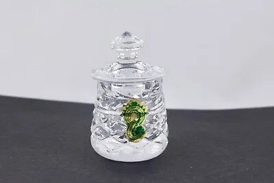 Buy Waterford Crystal Mustard Or Condiment Jar With Lid - Mint • 33.21£