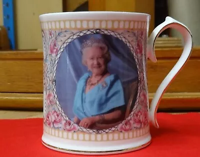 Buy Aynsley Fine Bone China Queen Mother 100th Birthday Commemorative Tankard/mug • 3£