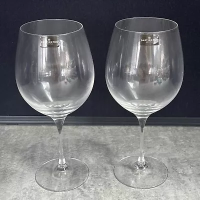 Buy Pair Dartington Crystal Chateauneuf Goblet Red Wine Glass, Set Of 2, 23 Cm Tall • 20£