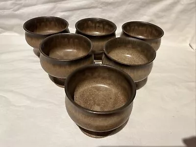Buy 6 X DENBY ROMANY FOOTED BOWLS  4  • 29.99£