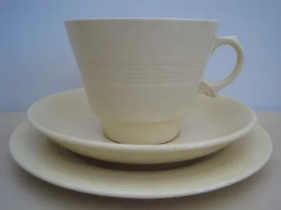 Buy Vintage Wood’s Woods Ware Jasmine Yellow TRIO - 1 X Cup Saucer & Side Plate • 7.50£