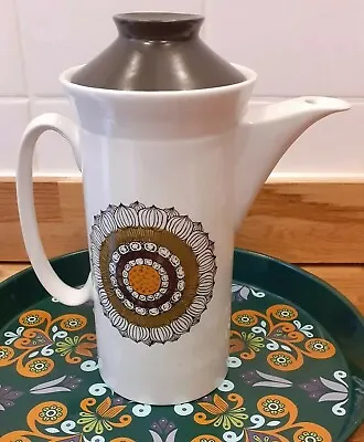 Buy Burleigh Ware Ironstone Minaret Coffee Pot, Some Crazing No Cracks 2 Pints • 10£
