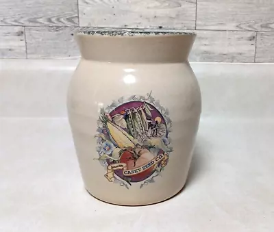 Buy Casey Pottery Vase Casey Seed Co. Vegetables Handmade In Marshall Texas 6.25 In • 12.10£