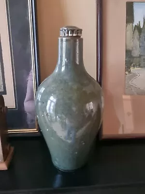 Buy Fulham Pottery Glazed Vintage Stone Bottle Salutaris Water Company • 5£