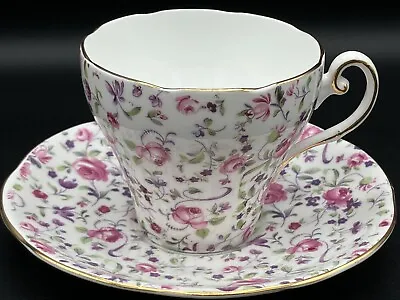 Buy Adderly Chintz Cup And Saucer, England • 17.96£