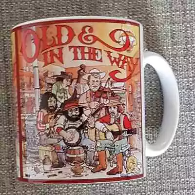 Buy Jerry Garcia-old & In The Way-earthenware Sublimated Print Cover Drinks Mug-new • 4£