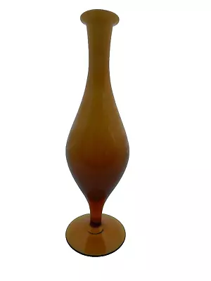 Buy Nice Vintage Scandinavian Art Glass Vase • 45£