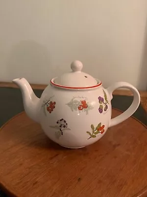 Buy Wild Berries Arthur Wood England Teapot Multicoloured Ceramic Pottery Teapot • 1£