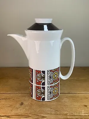 Buy Retro Vintage Burleigh Ware Ironstone Coffee Pot • 8.50£