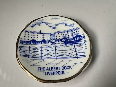Buy Vintage Bone China Miniature Albert Dock Plate 6cm • 7.50£