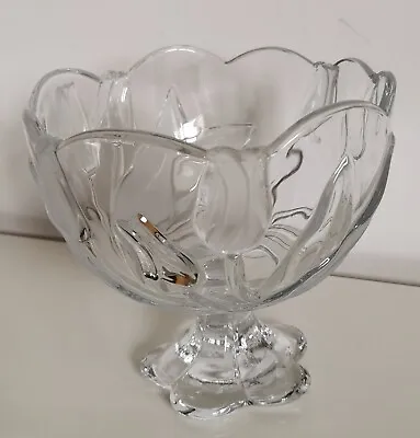 Buy Vintage Large Glass Fruit Bowl  • 10£