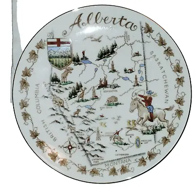 Buy Alberta Canada Vintage Collectors Plate Tuscan Fine Bone China Made In England • 28.55£