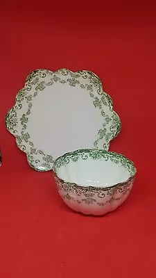Buy Antique Star China Co  The Paragon China  Sugar Bowl And Cake Plate. Daisy Shape • 12£