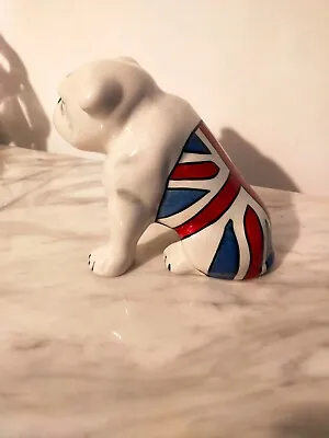 Buy Lorna Bailey  Large Bulldog With Union Jack Paperweight Valentine's Gift For Him • 100£