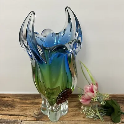 Buy 1960's Art Glass Vase By Josef Hospodka • 181.85£